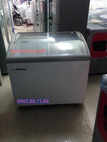 Bán Tủ Đông Kính Cong 350 Lít