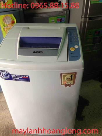 Máy giặt Sanyo cũ 8kg, tiết kiệm điện, giặt mạnh, giá rẻ
