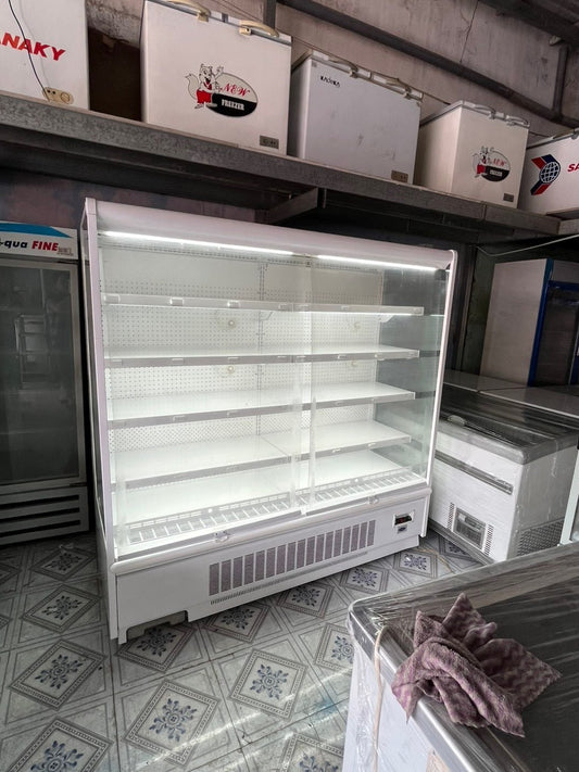 Quầy trưng bày siêu thị Carrier 2 mét đã qua sử dụng, độ mới 80%
