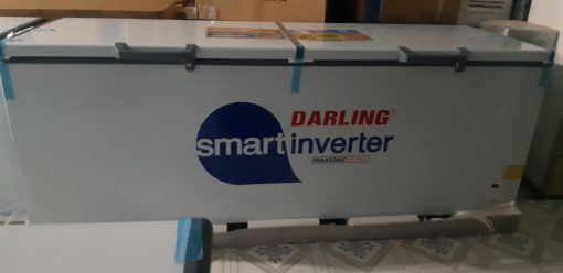 Tủ đông Darling 1300 lít, 2 ngăn lớn, lạnh sâu -18°C, tiết kiệm điện, phù hợp kho lạnh và siêu thị

