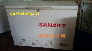 Tủ đông Sanaky VH-400 cũ dung tích 400 lít, còn mới 90%, nhỏ gọn, lạnh sâu, tiết kiệm điện
