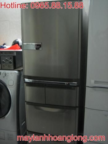 Tủ lạnh nội địa Toshiba, máy chạy êm, lạnh sâu, tiết kiệm điện, hàng Nhật nội địa còn mới
