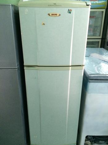 Tủ lạnh Sanyo cũ 140 lít không đóng tuyết, tiết kiệm điện, không bám đá, dễ vệ sinh
