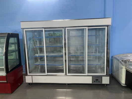 Tủ siêu thị 3 mét lắp đặt theo yêu cầu khách hàng, thiết kế hiện đại, giá tốt
